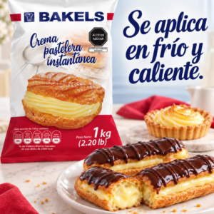 CREMA PASTELERA INSTANTANEA BLS 1 KG SC 25 UND.