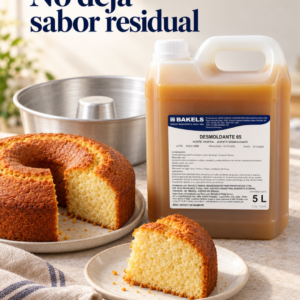 DESMOLDANTE Nº 65 GAL 5 KG CJ 2 UND. (MOLDES: PAN-PASTELERIA)