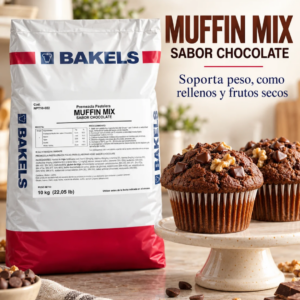 MUFFIN MIX SABOR CHOCOLATE BLS 10 KG