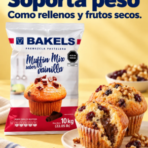 MUFFIN MIX SABOR VAINILLA BLS 10 KG