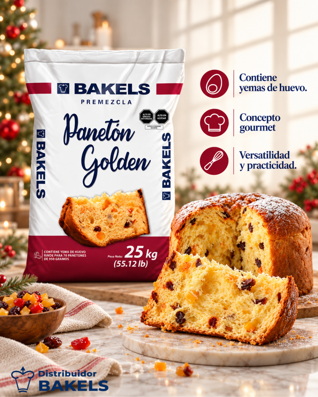 PANETON GOLDEN BLS 25 KG