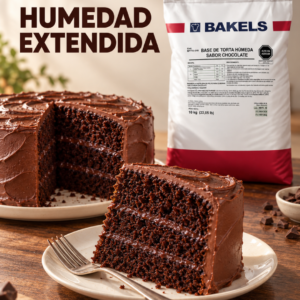 BASE DE TORTA HUMEDA SABOR CHOCOLATE BLS 10 KG