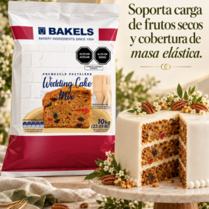 WEDDING CAKE MIX  BLS 10 KG     (QUEQUE NOVIA)